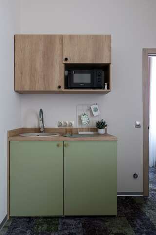 Гостиница Асгард Калининград Номер стандарт улучшенный с 1 двуспальной кроватью-10