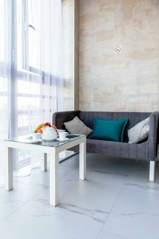 Гостиница Асгард Калининград Апартаменты Люкс с двумя балконами ( 3 комнаты)-5